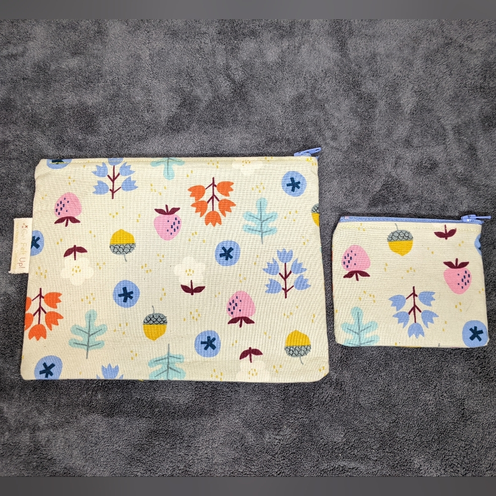 "Get Felt Up!" Brand 2 bag set - Handmade in Cleveland- Limited Run